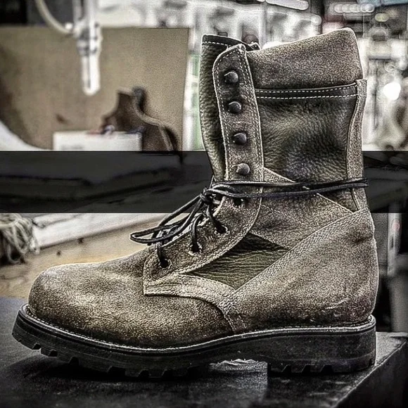 NIB Artola NYC Suede Combat Military Boots SHADOW UCB | AR670-1 Uniform Compliant Men main image 3